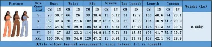 Fashion Women Clothing Distressed Tracksuits Casual Sexy U Neck Crop Top and Wide Leg Pants Suits Ladies Elegant 2 Two Piece Set