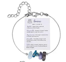 Fashionable Crystal Bracelet Canonical Link Chain Bracelet New 12 Constellations Zodiac Sign Charm Bracelet Women Jewelry