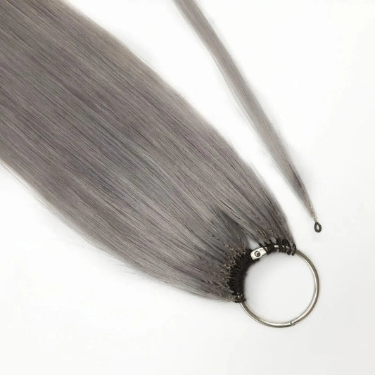 fashionable Summer hot sell colourful colours large stock quickly send no MOQ invisible big circle remy feather hair extension