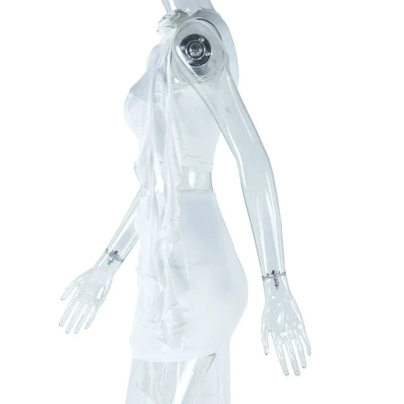 Fashional Design Solid Color O Neck Women Skirt Set Two Piece Fitness Crop Tank Top And Mini Skirt Set With Flower