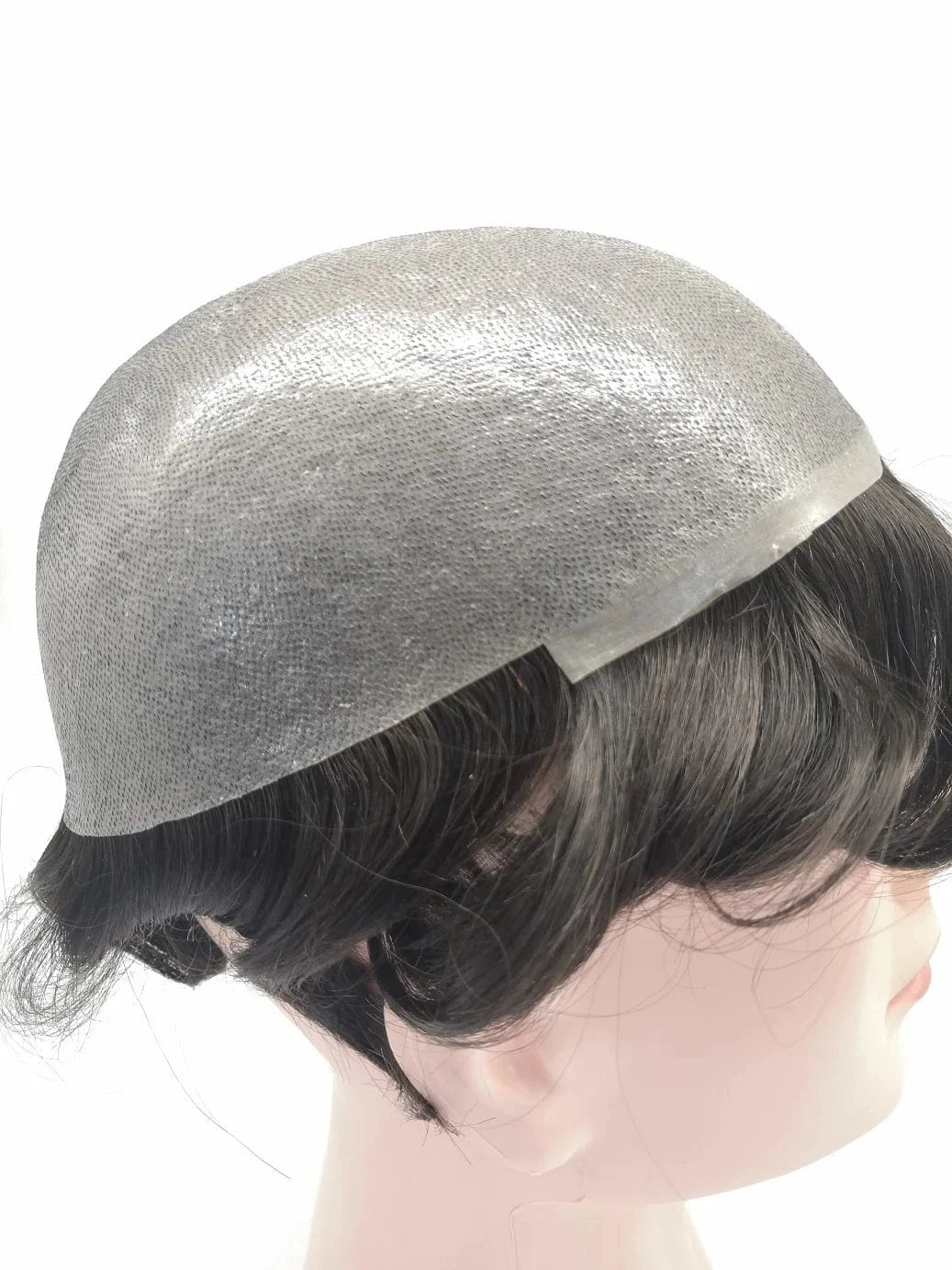 Fast Shipping Thin Skin  PU Skin 100% Human natural Hair Toupee for Men hair piece wholesale Ready to ship