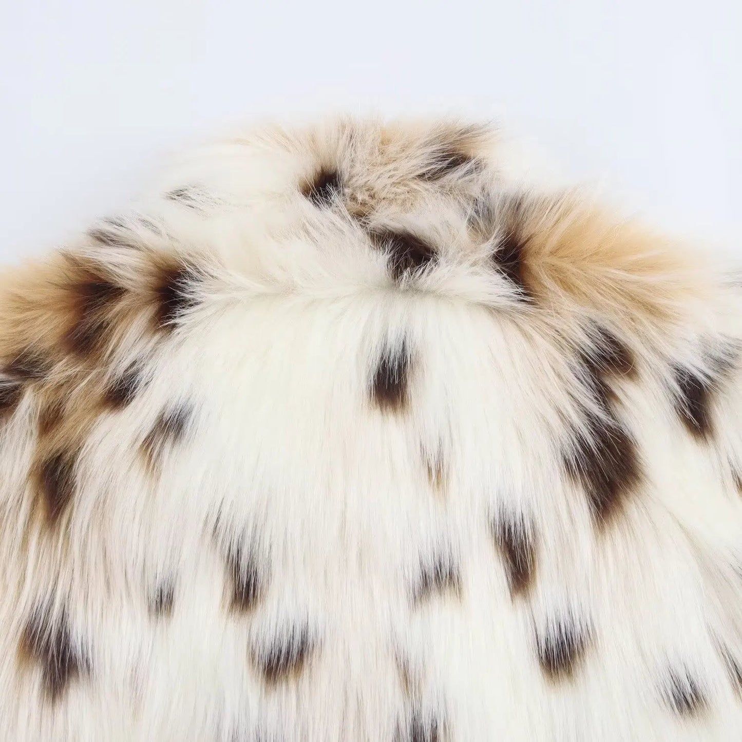 Faux Fur Coat For Women - Leopard Print Plush Lining - Streetwear Autumn Winter Trend - SN Wigs & More