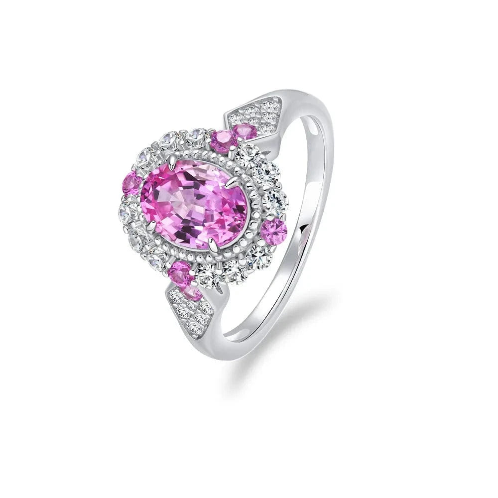 Fine jewelry rings 8A cubic zirconia S925 sterling silver ring engagement wedding rings jewelry for women