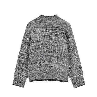 Free / 1 2024 Spring new arrival long sleeve cardigan single breast fashionable women striped casual sweater coat