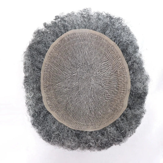 Full French Lace Base Male Hair Toppers Breathable Man Hair Patch Ultra Thin Skin Toupees For Men