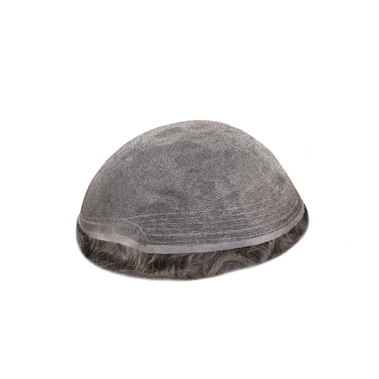 Full Mono Cap Toupee For Man Human Hair European Hair Replacement Systems Male Hair Capillary Prosthesis