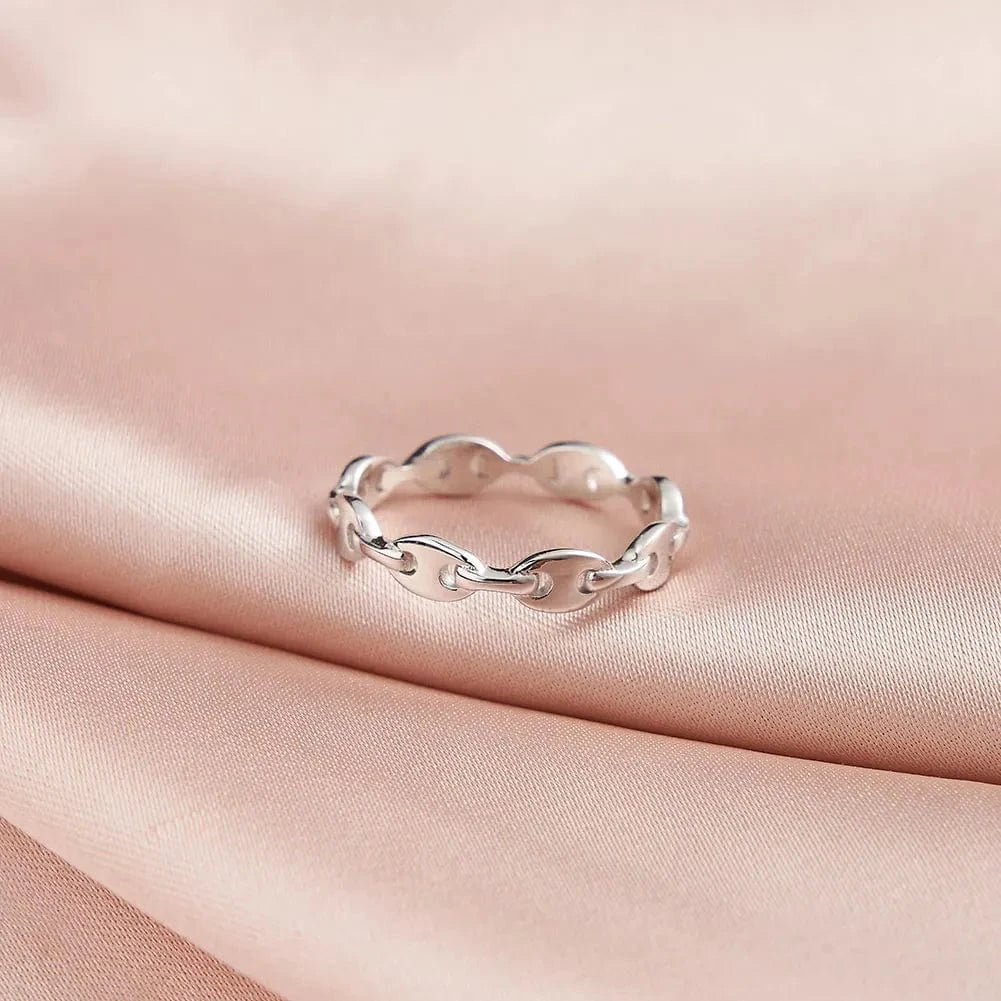 GAR03 RINNTIN Dainty Silver Stacking Rings Minimalist Stackable Bands 14K Gold Plated Thin Rings for Women