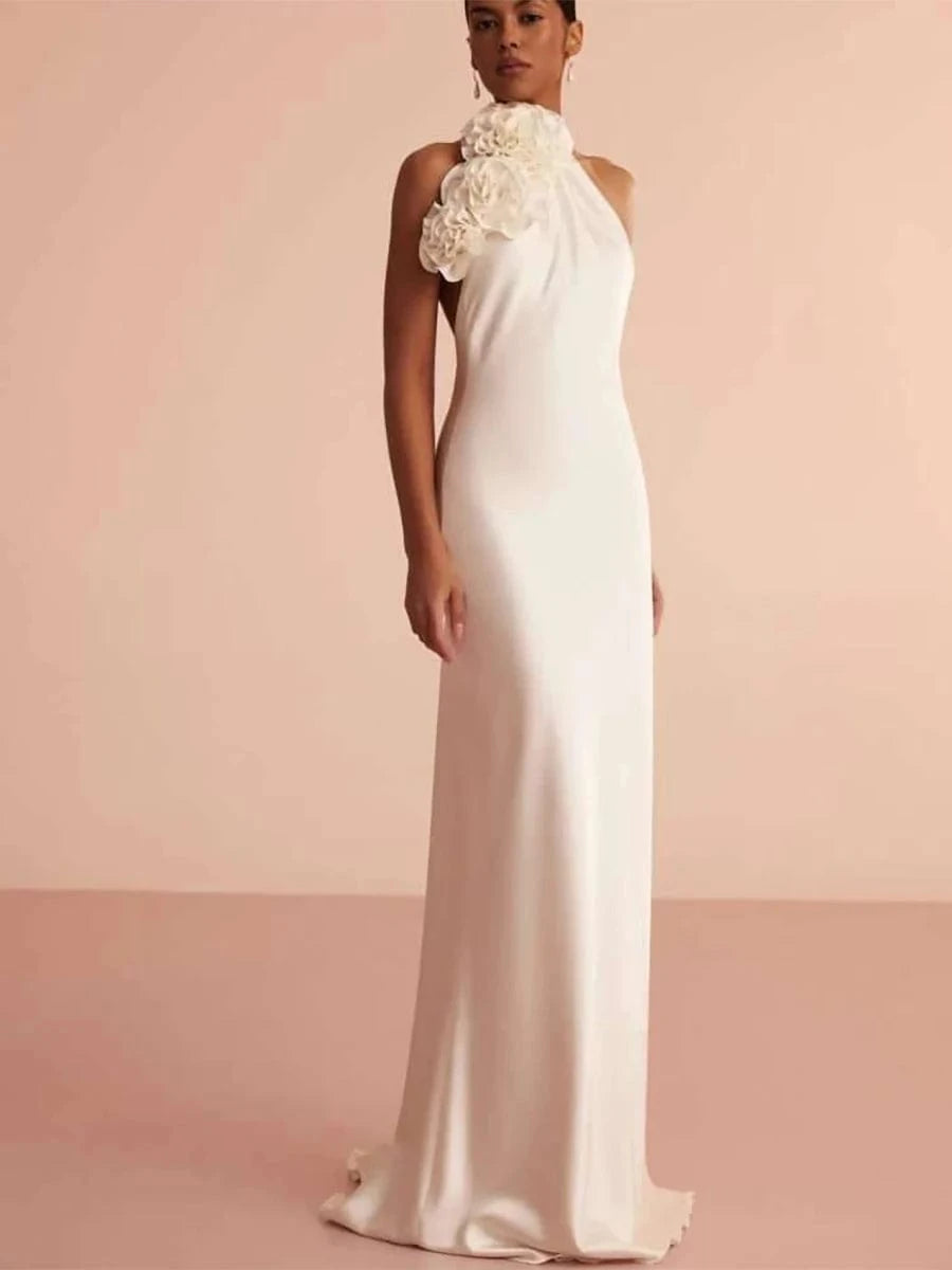 Glamorous Women's Silver Sequin High Neck Long Sleeve Mini Dress Sparkling Party Wear Fashionable Eye-catching Choice