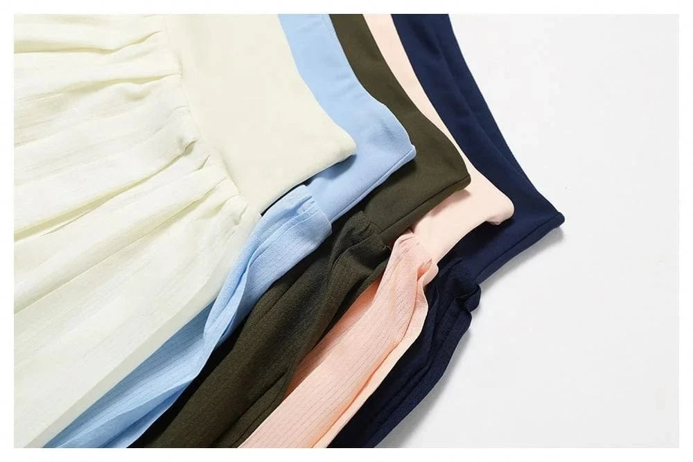 Glorystar 2024 New Sportswear Shockproof Bra High Waist Tennis culottes Casual Mini Skirt Gym Fitness Sets For Sports