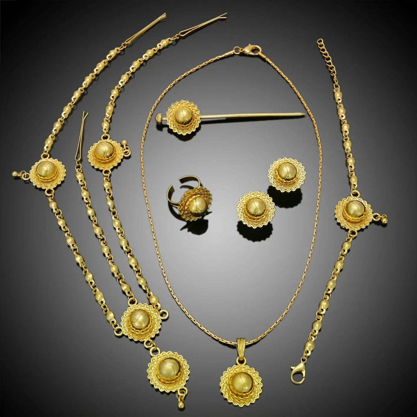 Gold Plated Wedding Party Jewelry Sets / Adjustable / HA16102804 Zhuerrui Newest Design silver Plated Wedding Party Jewelry Sets I Love You Xo Big Teddy Bear Hug and Kiss Jewelry HA16102804