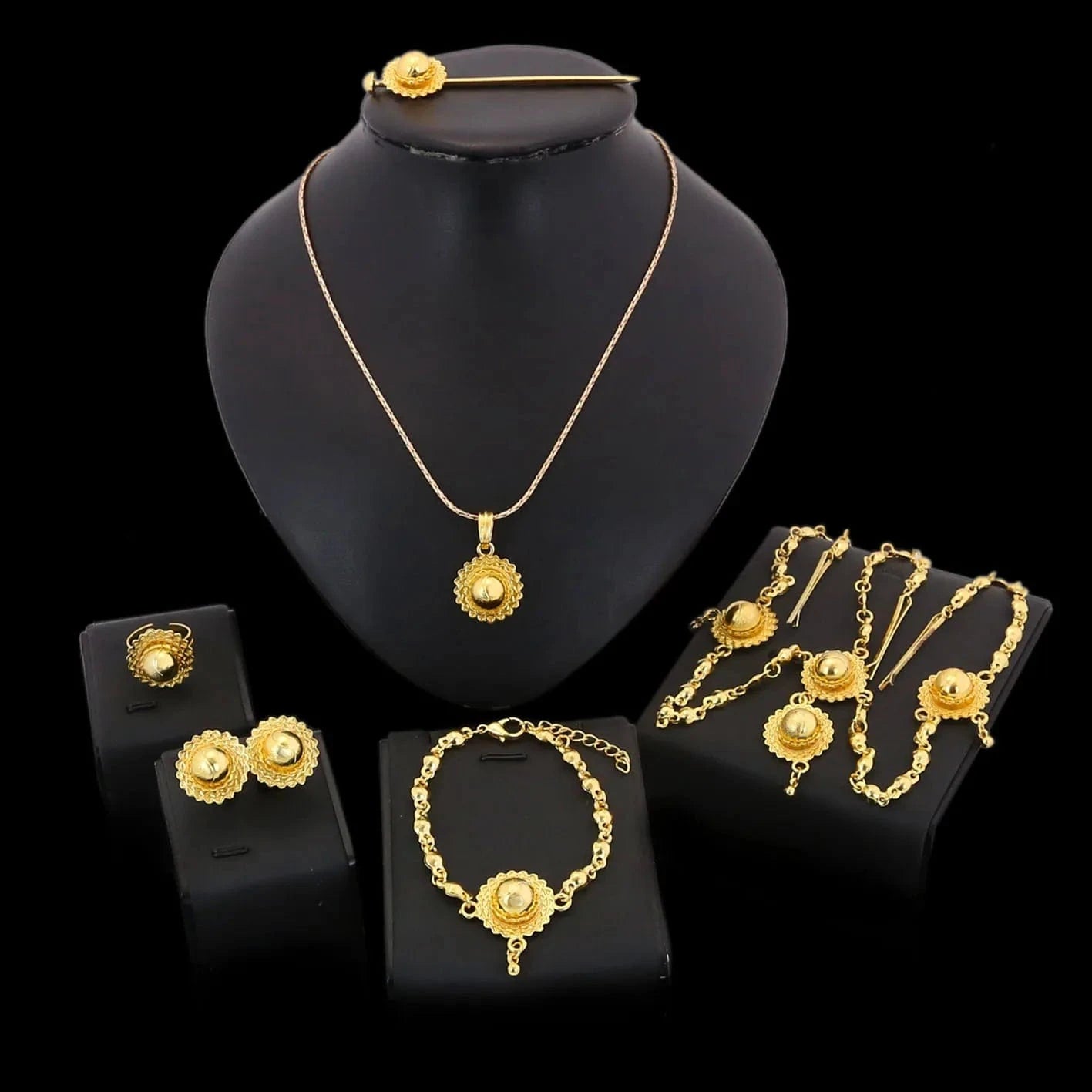 Gold Plated Wedding Party Jewelry Sets / Adjustable / HA16102804 Zhuerrui Newest Design silver Plated Wedding Party Jewelry Sets I Love You Xo Big Teddy Bear Hug and Kiss Jewelry HA16102804