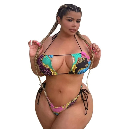 Good Quality Factory Directly Bikini Lace Up Fabric For Swimsuit Sexy Bathing Suits 2024