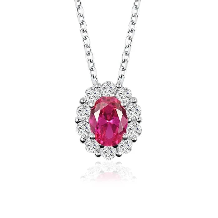 good quality fashion accessories 925 silver jewelry sets delicate lab grown ruby jewelry set supplier gem stone ring