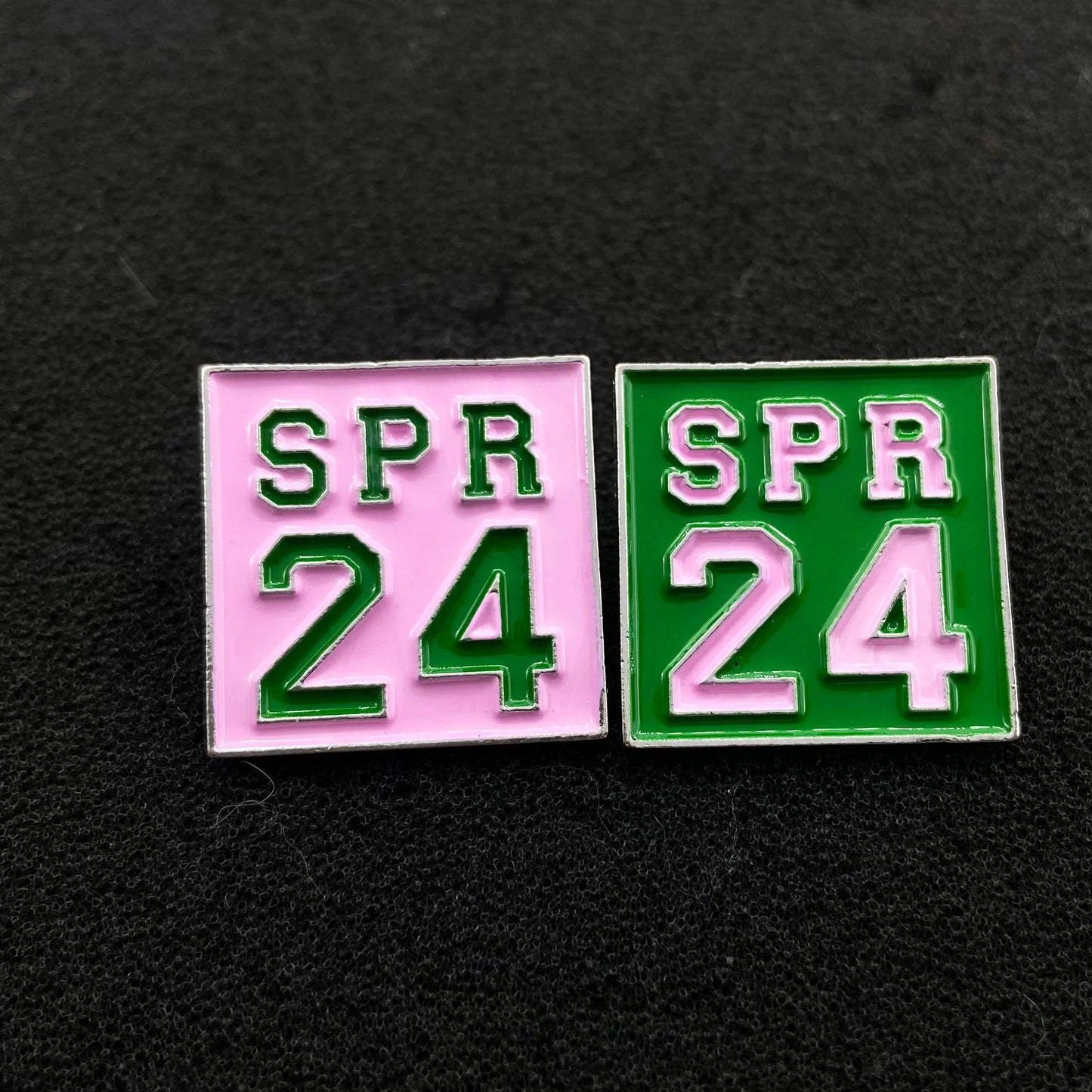 Greek Sorority Colorful SPR 24 Spring Enamel Brooches Pins Brooches Jewelry Brooch Lapel Pin Women's Jewelry