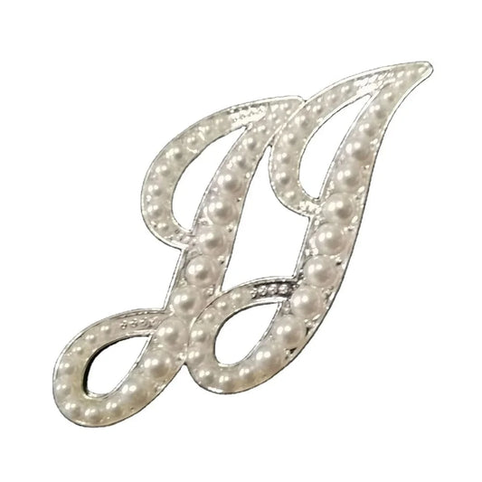 Greek Sorority letters Jack and Jill brooch Pin Silver Plated Women Accessories gift