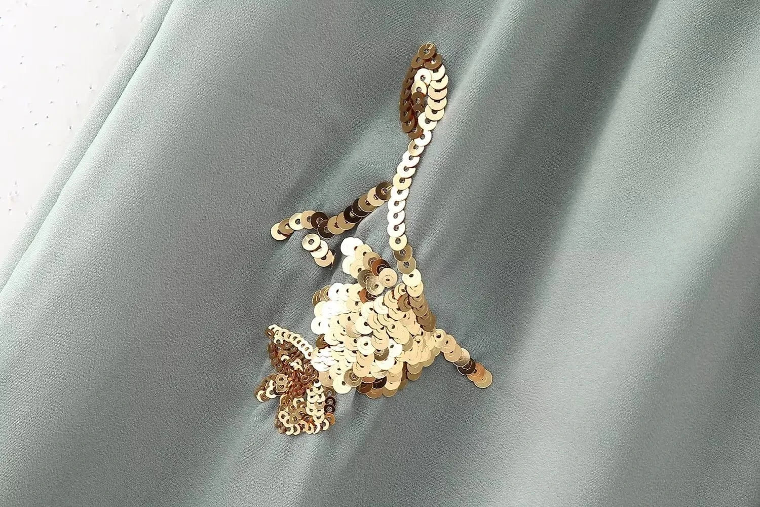 GX1320 New 2024 Elegant Spring Women Boutique Street Wear Long Sleeve Sequin Design Shirt and Pant Matching Suit 2 Piece Set