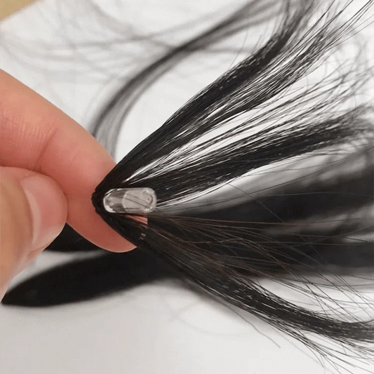 H6 feather hair extension 2022 new system 100% cuticle aligned virgin human hair