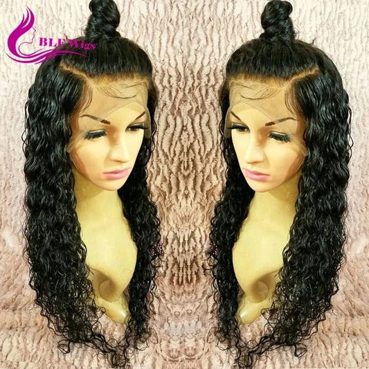 HD Indian Full Lace Human Hair Wig, 100% Human Hair Transparent Swiss Lace Full Lace Wig with Baby Hair, Full Lace Wig Vendor