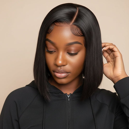 HD Lace Frontal Bob Wig (10–16 Inch Options) - SN Wigs & More