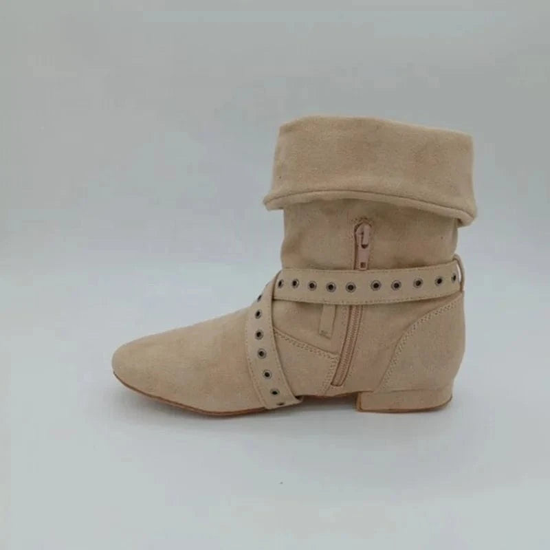 HIGH Quality Ankle Tan Black Suede Soft Sole Comfortable Women Dance Boots  Fast Shipping Much In Stock evk0009