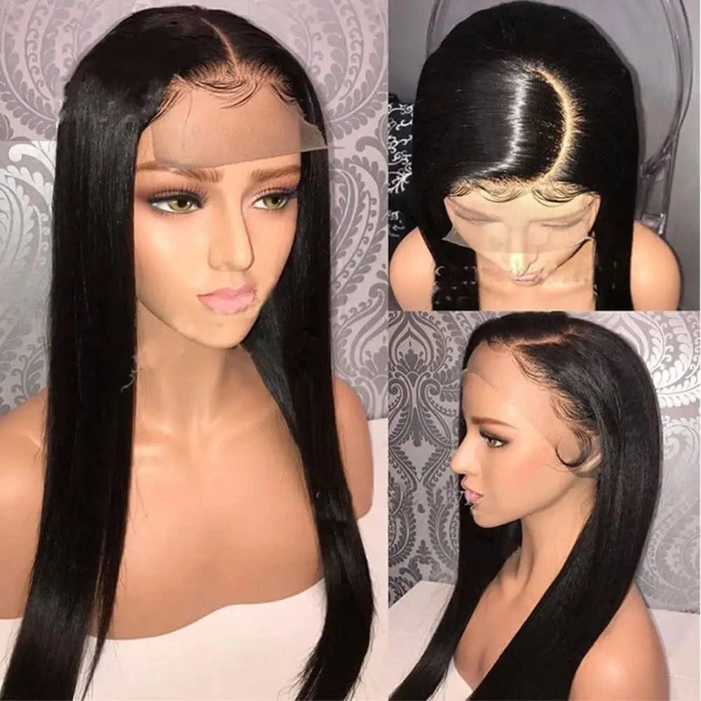 High quality brazilian human hair lace wigs top silk based full lace wig invisible part wig remy human hair