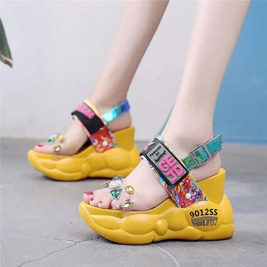 High quality cute sandal female shoes sandal for girl women slides footwear ladies