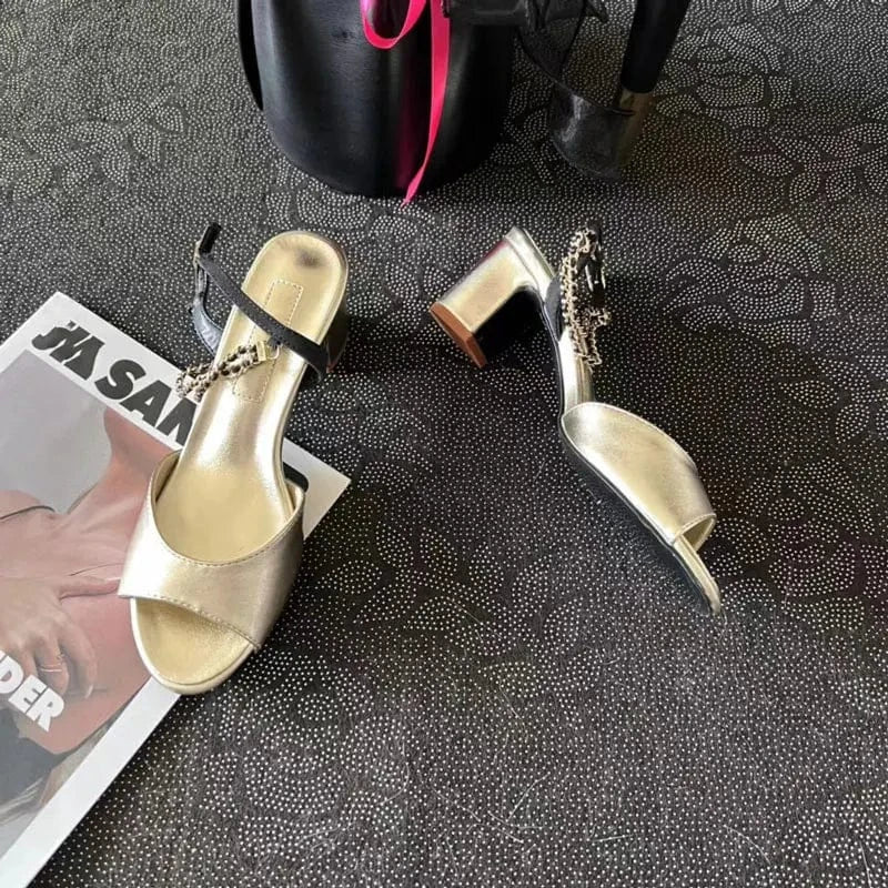 High quality girl sexy women s high heel shoes summer brand designer high-heeled shoes woman sandals high heels
