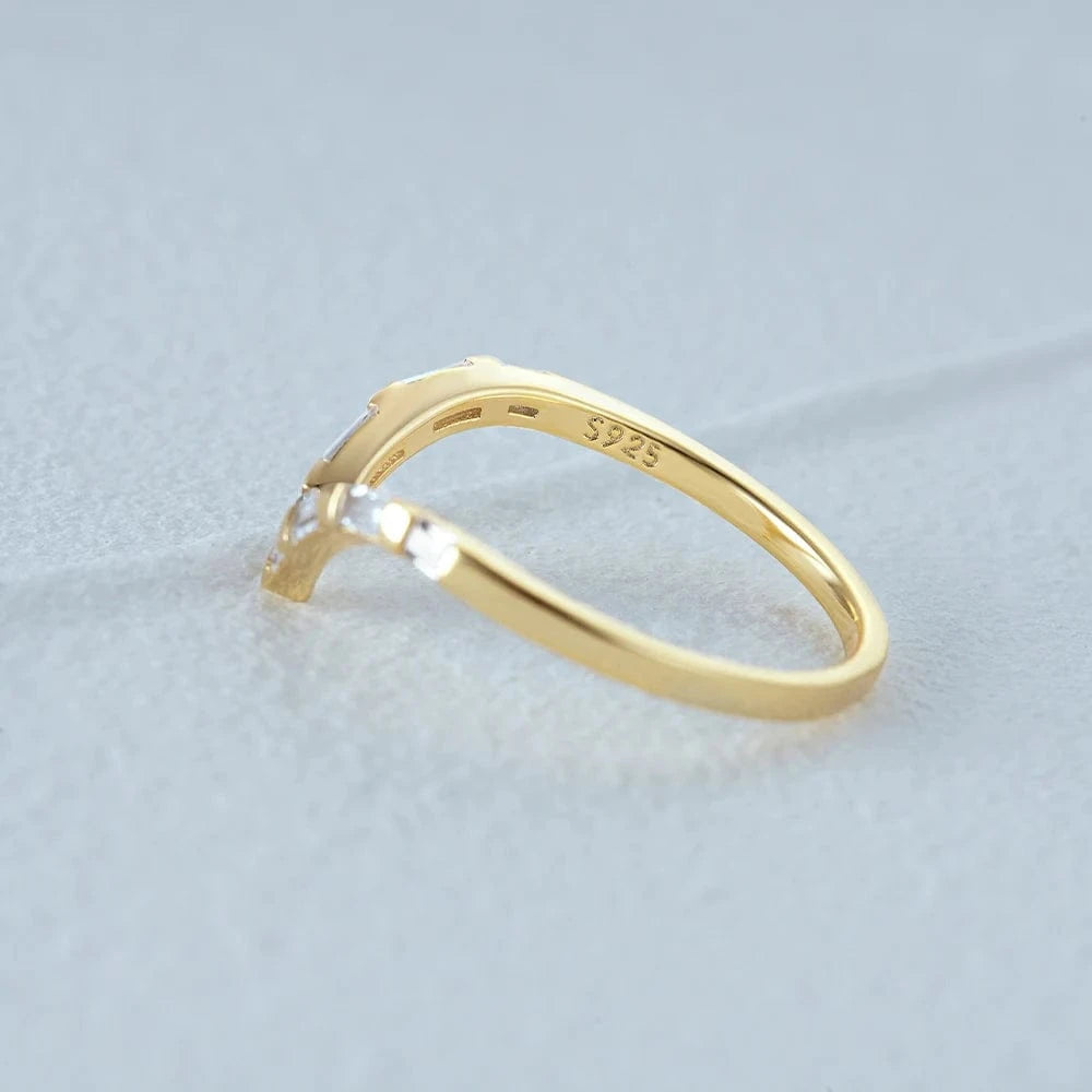 High Quality Gold Plated Diamond Wholesale Silver Ladies Engagement Women Luxury Wedding Rings Fine Jewelry Rings