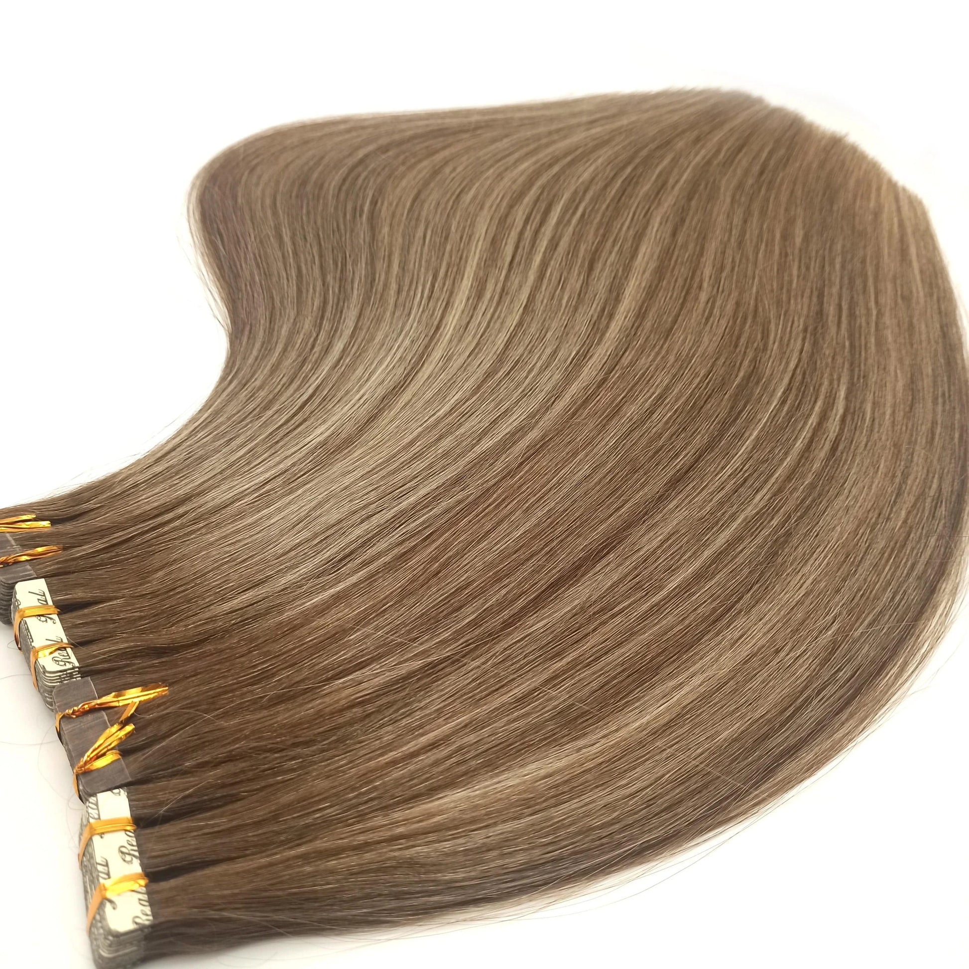 high quality highlight colors regular tape hair factory  strong normal tape in hair seamless tape hair