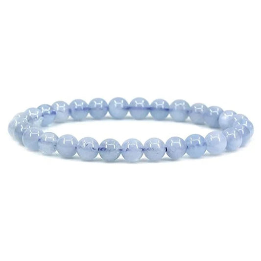 High Quality Hot Sale Aquamarine Beaded Bracelet Factory Sea Blue Gemstone Natural Elegant Aquamarine Stone Charm Beads Bracelet