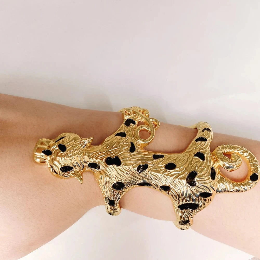 High Quality Nigerian New Hot Fashion Bracelet / A001210 Zhuerrui Italian 18K Gold Plated Silver Leopard Style Bracelet High Quality Nigerian New Hot Fashion Bracelet A001210