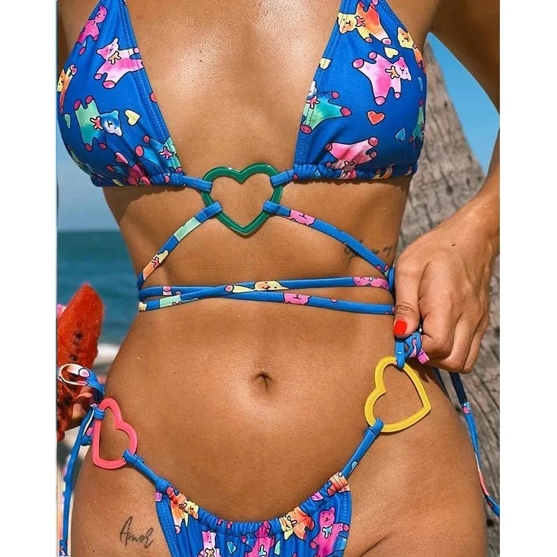 High Quality Swimwear Beachwear 2024 Custom Micro Bikini Swimwear Sexy Swimsuits