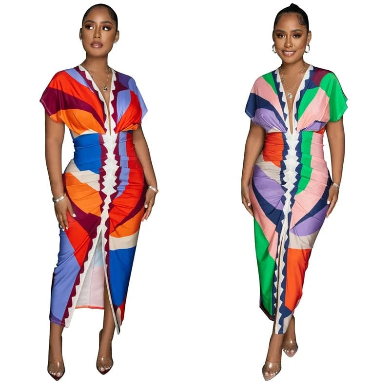 high quality women fall modest short sleeve knit long casual dress 2023 women lady elegant summer casual party outfit for women