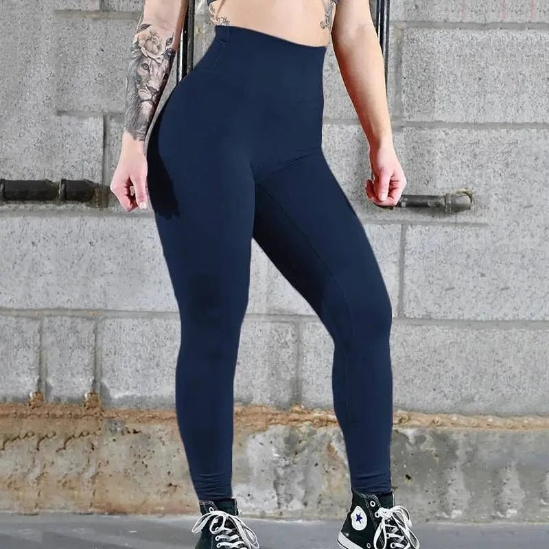 High Waist Leggings Fitness Push up Pants Leggins Mujer Sexy Hips Women Leggings 4 Colors Women's Fashion Solid Colors 7-15days