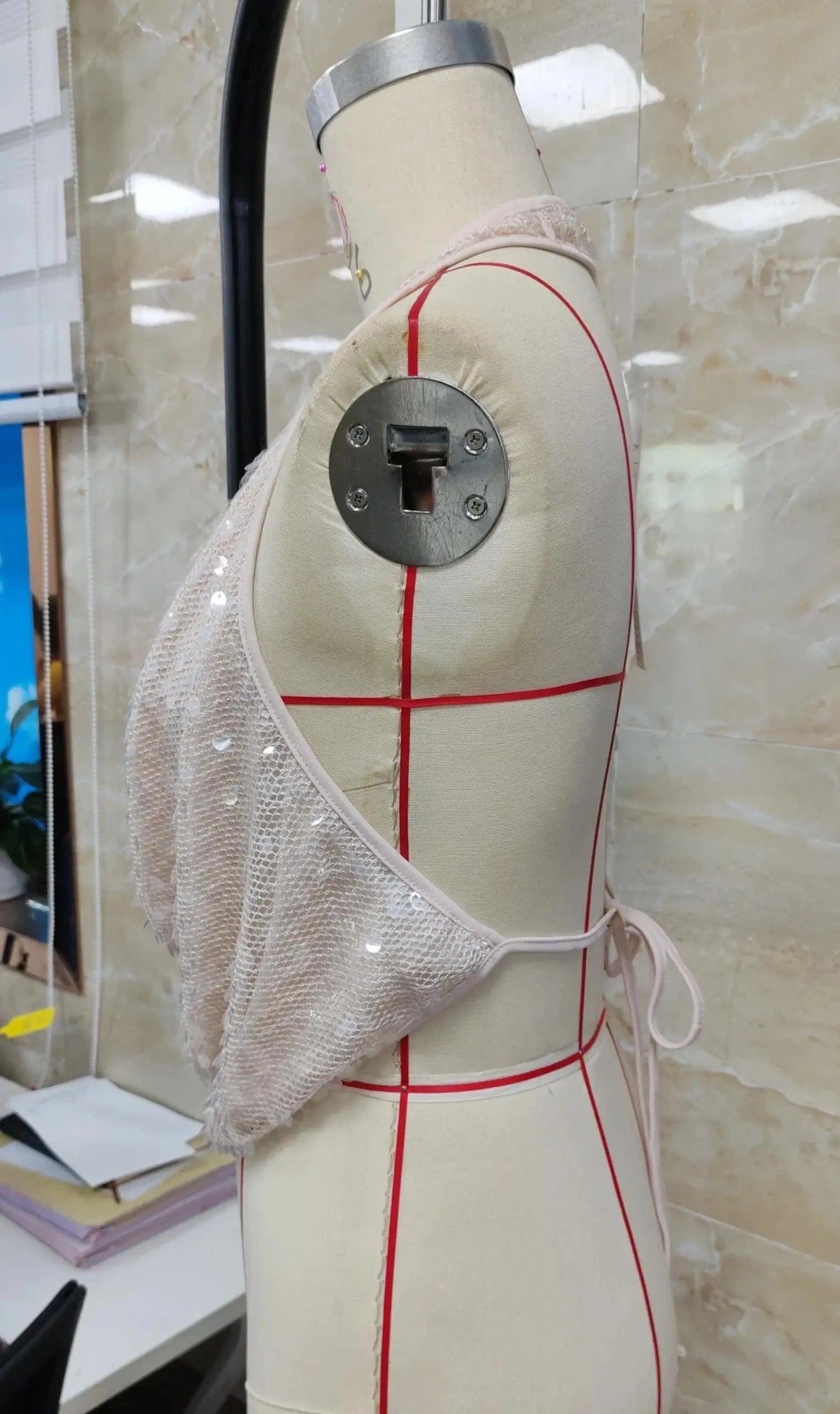 hirigin Women Trendy Sequins Halter Tops Summer Cowl Neck Tie up Backless Shirts for Streetwear Y2K Aesthetic Grunge Clothes