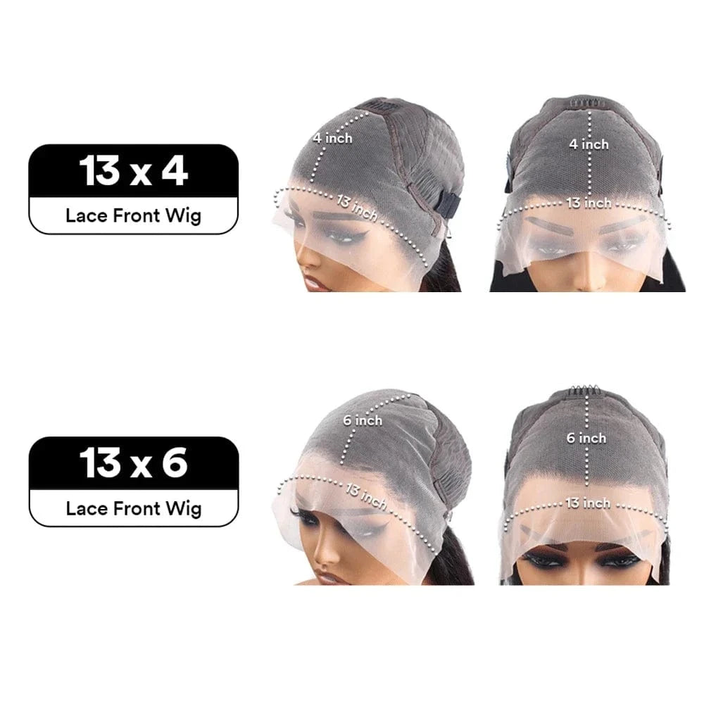 Honey Blonde Lace Front Wig Human Hair #27 Color Straight Lace Frontal Wigs 13x4 13x6 HD Transparent Lace Front Wig Pre Plucked