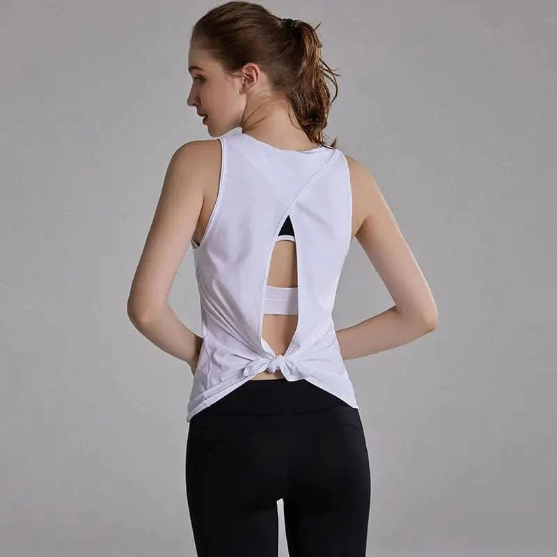 Hot 2024 new Women's beauty back Yoga t shirt Workout Sports top Gym Athletic Wear Fitness running Crop Top Yoga clothes