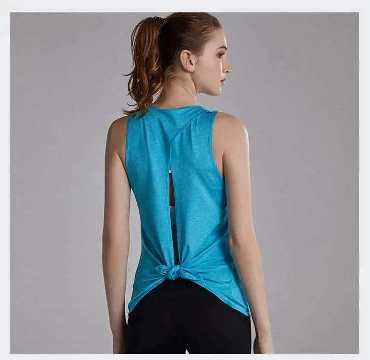 Hot 2024 new Women's beauty back Yoga t shirt Workout Sports top Gym Athletic Wear Fitness running Crop Top Yoga clothes