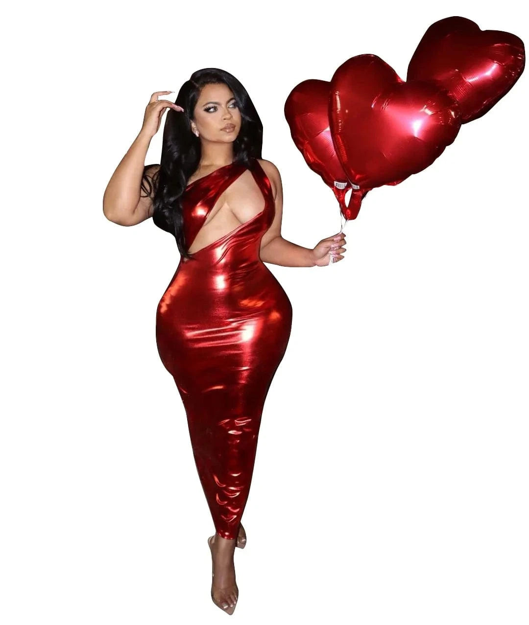 Hot Sale Celebration Bodycon Dress One Shoulder Hollow Out Sexy 2022 Dresses Women Party