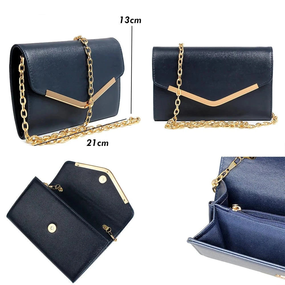 hot sale Clutch Purse Evening Bag for Women Envelope Handbag With Detachable Chain for Wedding and Party shoulder bag women