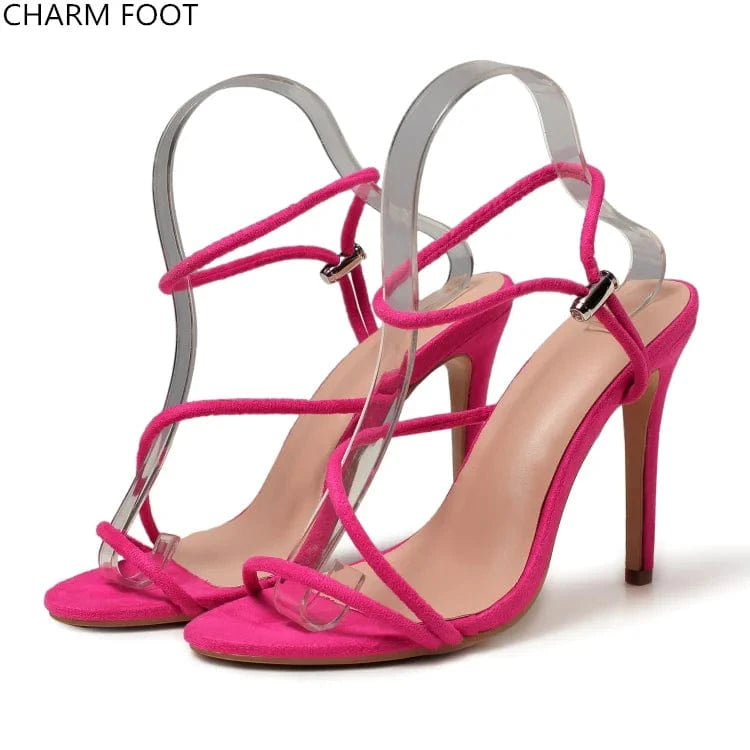 hot sale sex for girl buckle strap Fine high heel sandal