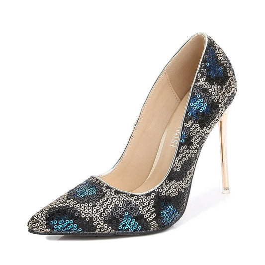 Hot selling new design pumps women shoes summer sexy 11 cm high heels shoes for women unique wholesale sale women's pumps