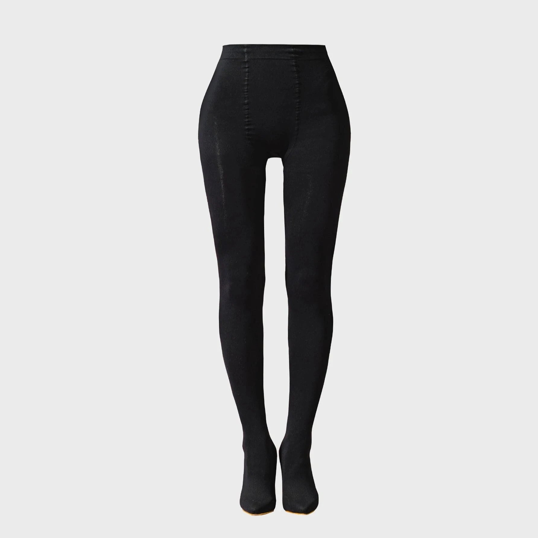 Hot-selling pointed stiletto-heel pantyhose shoes one-piece Street show fashion European and American sexy women's shoes 2024