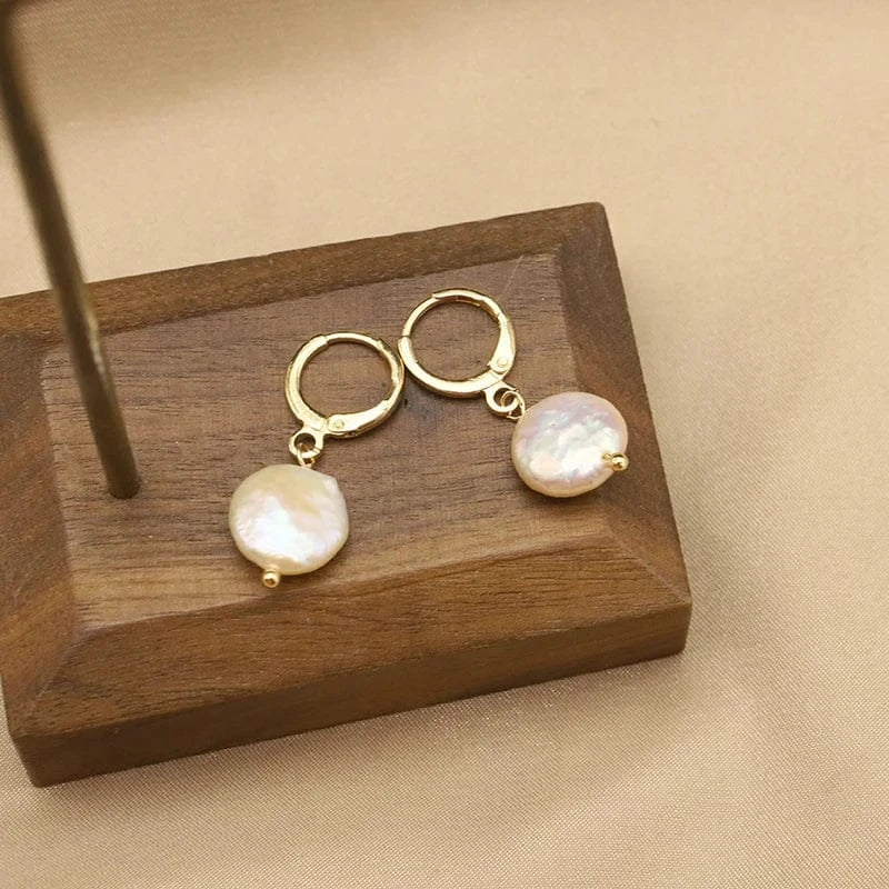 Hotsale Cheap Instagram Bee Earrings 18k Gold Plated Pearl Drop Earrings For Women Lovely Fine Jewelry Wholesale