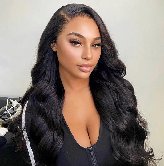 Inice Body wave Hair Bundle weaves and wigs peruvian hair Full Cuticle Aligned Raw Indian Human Hair Machine Double Weft