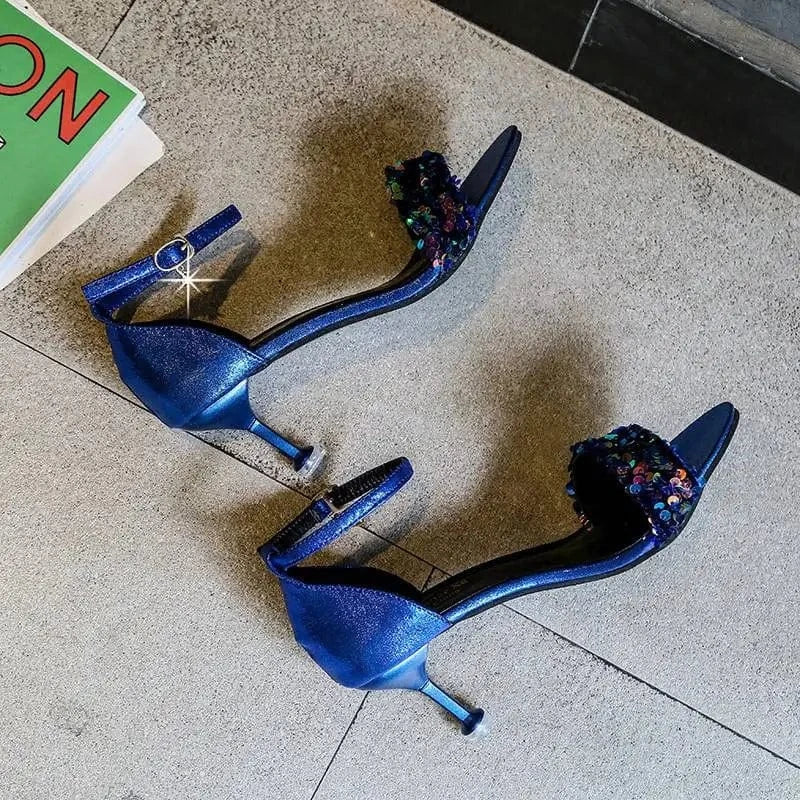 Ins New Arrival Sandalias Plataforma Mujer Latest Fashion Modern Luxury Women Sandals High Heel