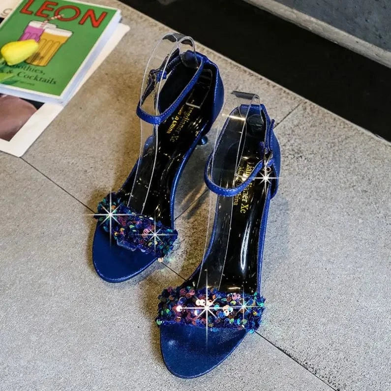 Ins New Arrival Sandalias Plataforma Mujer Latest Fashion Modern Luxury Women Sandals High Heel