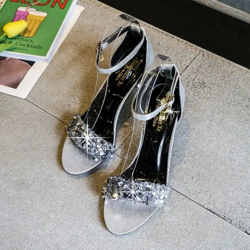Ins New Arrival Sandalias Plataforma Mujer Latest Fashion Modern Luxury Women Sandals High Heel