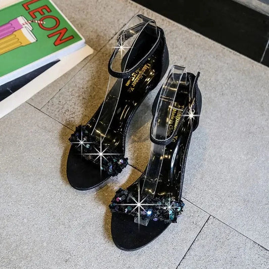 Ins New Arrival Sandalias Plataforma Mujer Latest Fashion Modern Luxury Women Sandals High Heel
