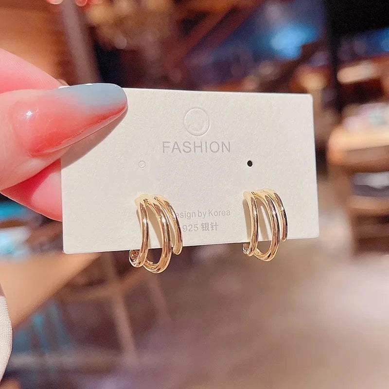 Japanese and Korean Style Pearl Stud Earrings Women's Moon Star Square Love Butterfly Earrings Sweet Elegant Jewelry